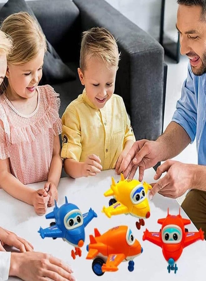 Manos Monster Aeroplane Toy for Kids Pack of 1 Robot air Plane Toy Plane Moving Toy - Image 4